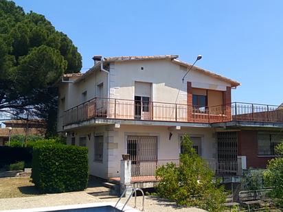 Vista exterior de Casa o xalet en venda en Les Franqueses del Vallès amb Calefacció, Jardí privat i Terrassa