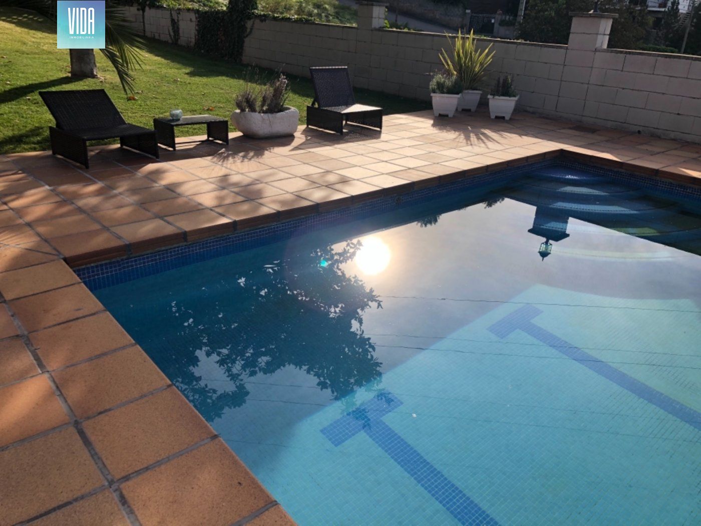 Swimming pool of House or chalet for sale in Calders  with Air Conditioner, Heating and Private garden