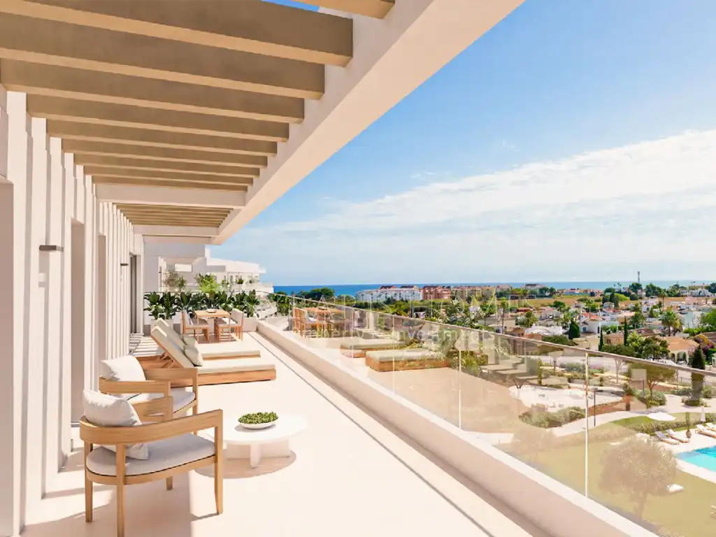 Terrace of Apartments for sale in Els Poblets  with Swimming Pool and Community pool