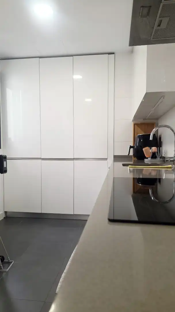 Kitchen of Flat for sale in Málaga  with Air Conditioner, Heating and Parquet flooring
