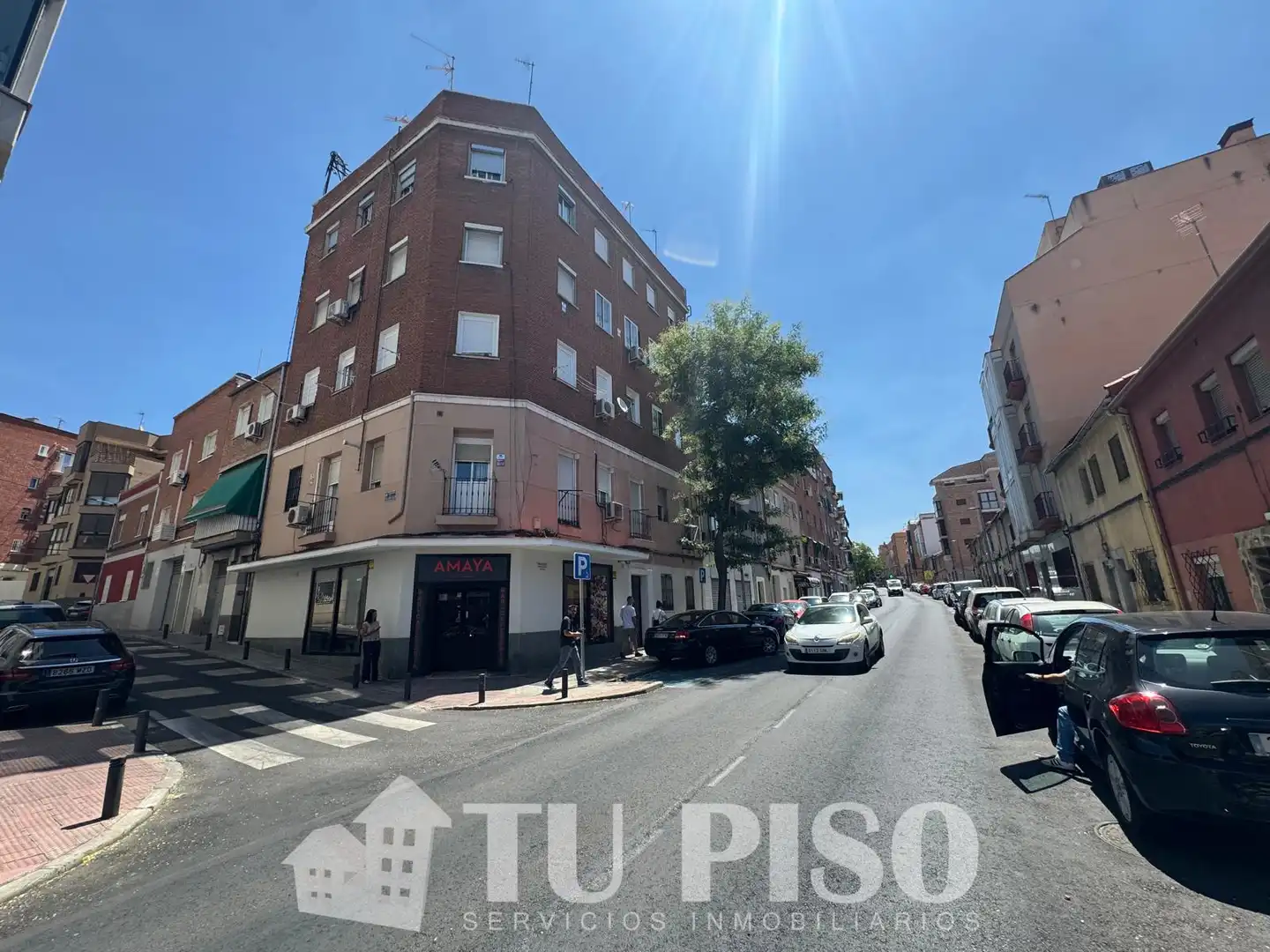 Vista exterior de Piso en venta en Madrid con Calefacción y Amueblado