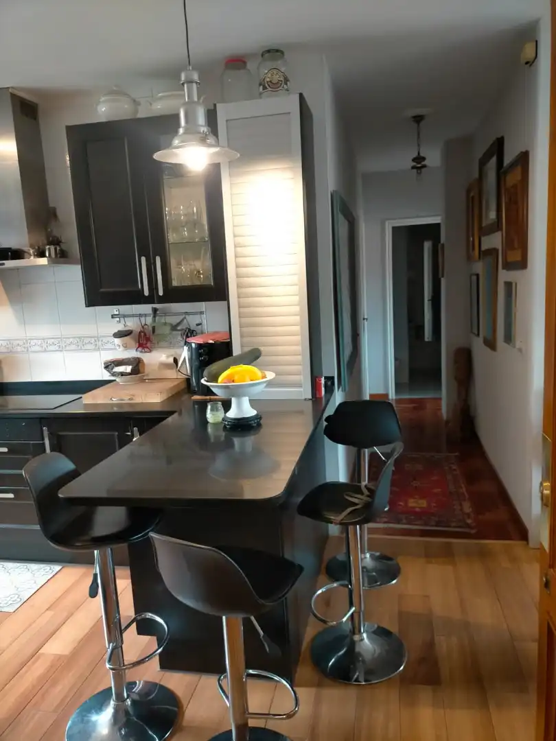 Kitchen of Flat for sale in Ourense Capital   with Heating, Parquet flooring and Storage room