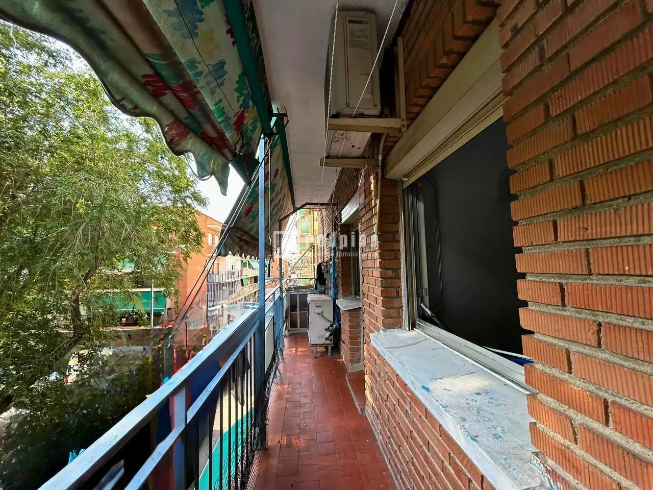 Balcony of Flat for sale in Madrid  with Air Conditioner, Heating and Parquet flooring