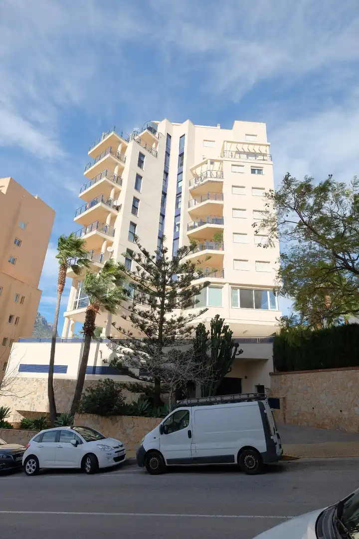 Exterior view of Attic for sale in Calpe / Calp  with Air Conditioner, Heating and Private garden
