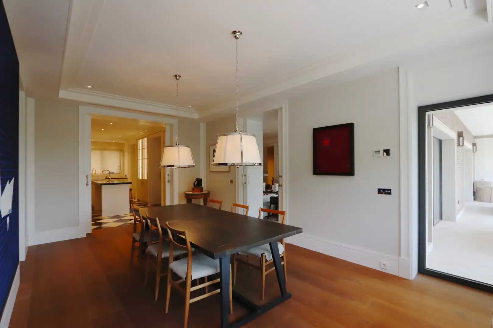 Dining room of Flat for sale in Madrid  with Air Conditioner, Heating and Parquet flooring