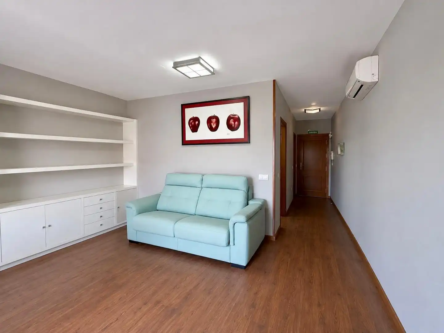 Living room of Study for rent in Roquetas de Mar  with Air Conditioner, Furnished and Balcony