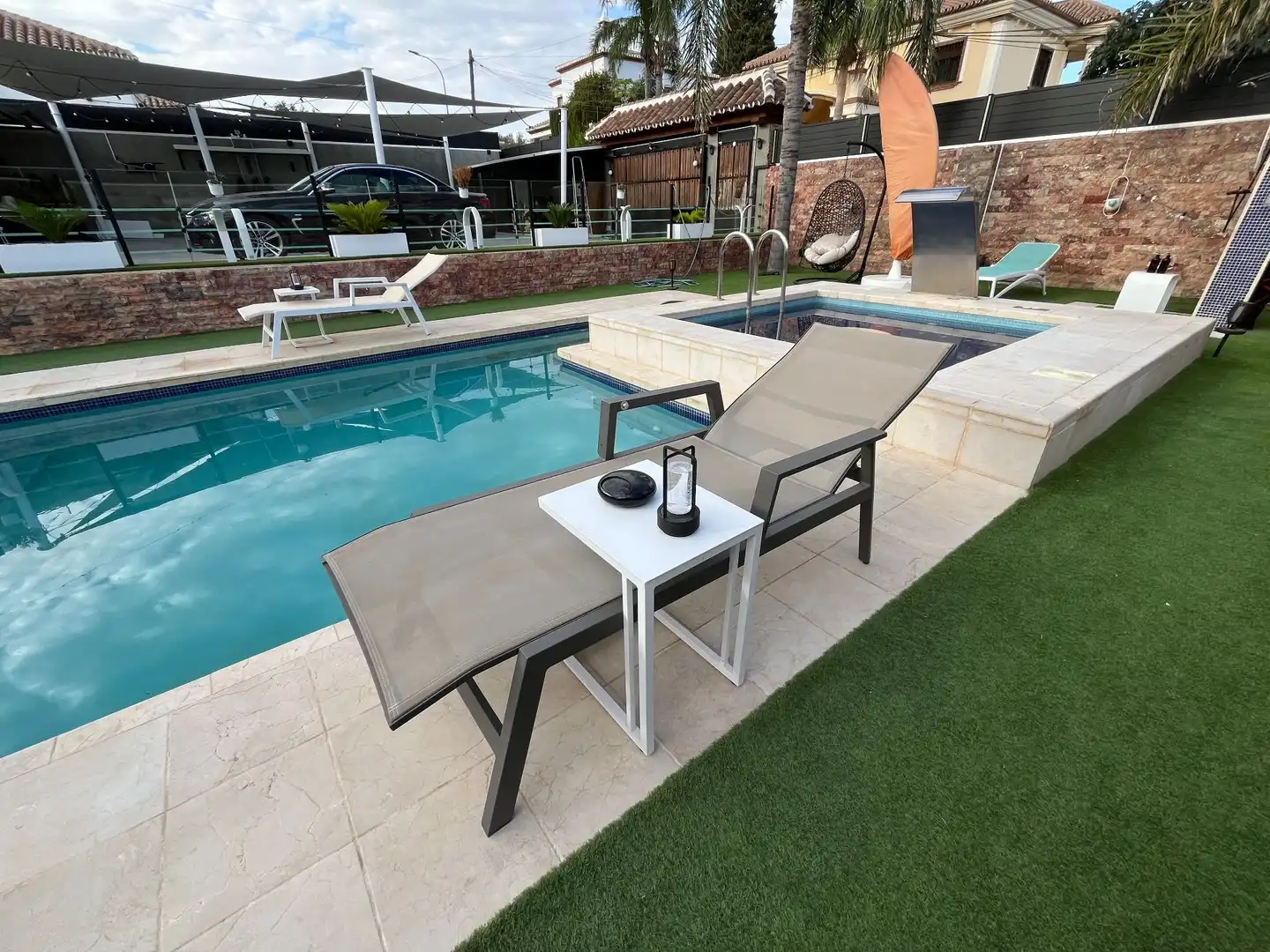 Terraza de Casa o chalet en venta en Torremolinos con Aire acondicionado, Calefacción y Jardín privado