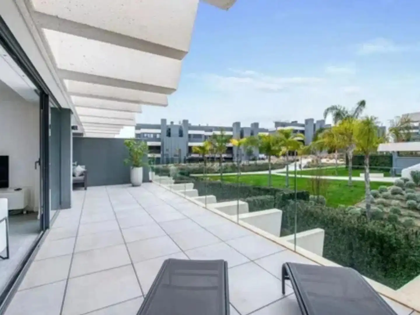 Terrace of Apartments for rent in Estepona  with Air Conditioner, Heating and Sauna