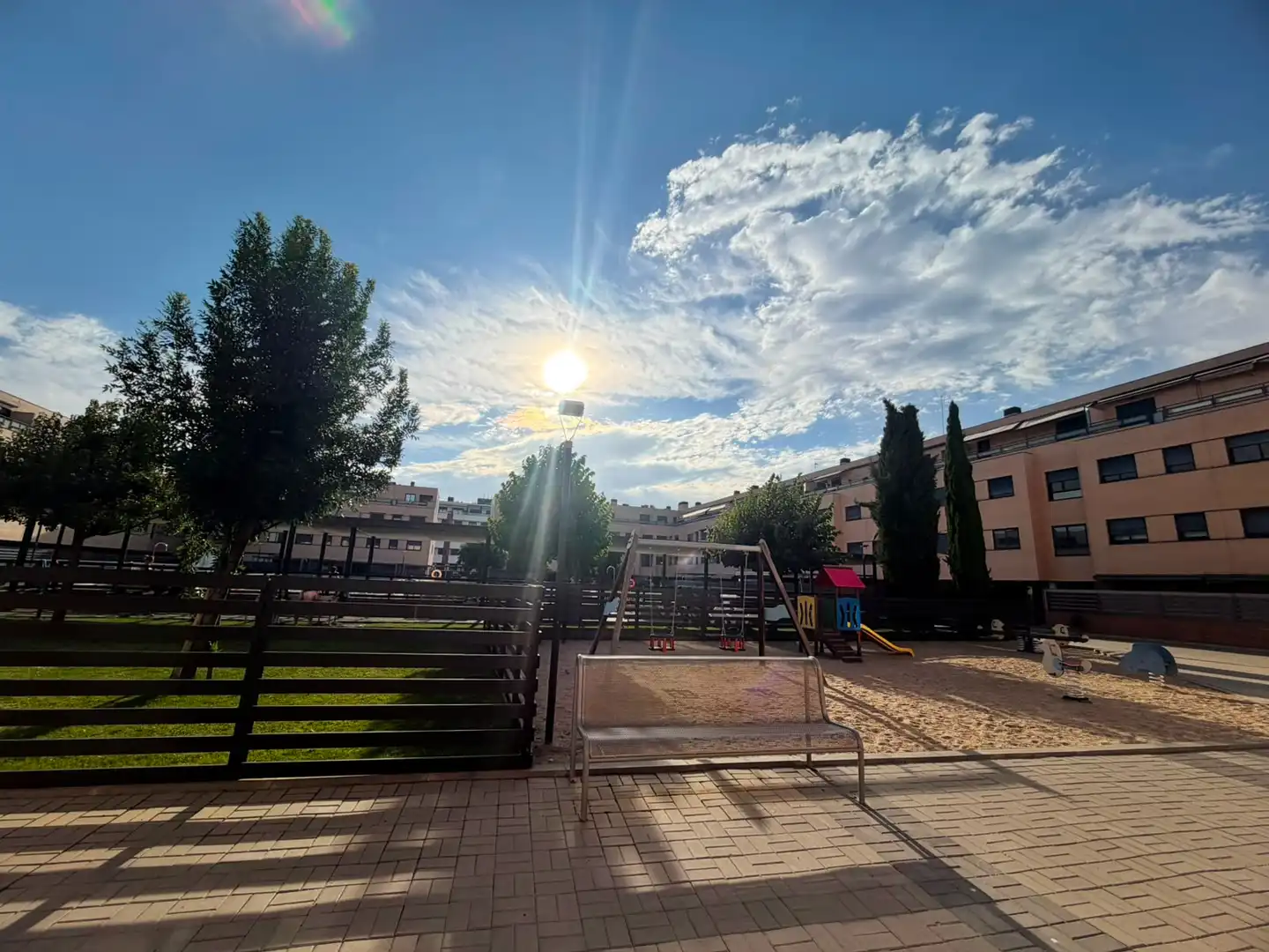 Vista exterior de Planta baixa de lloguer en Pinto amb Calefacció, Jardí privat i Terrassa