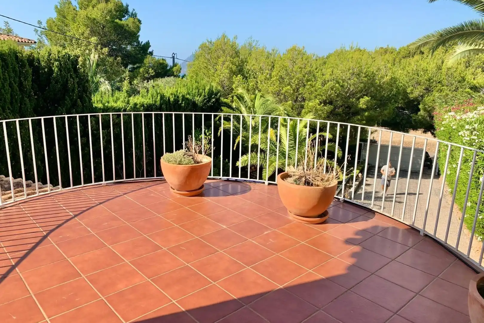 Terrassa de Casa o xalet en venda en Altea ciudad