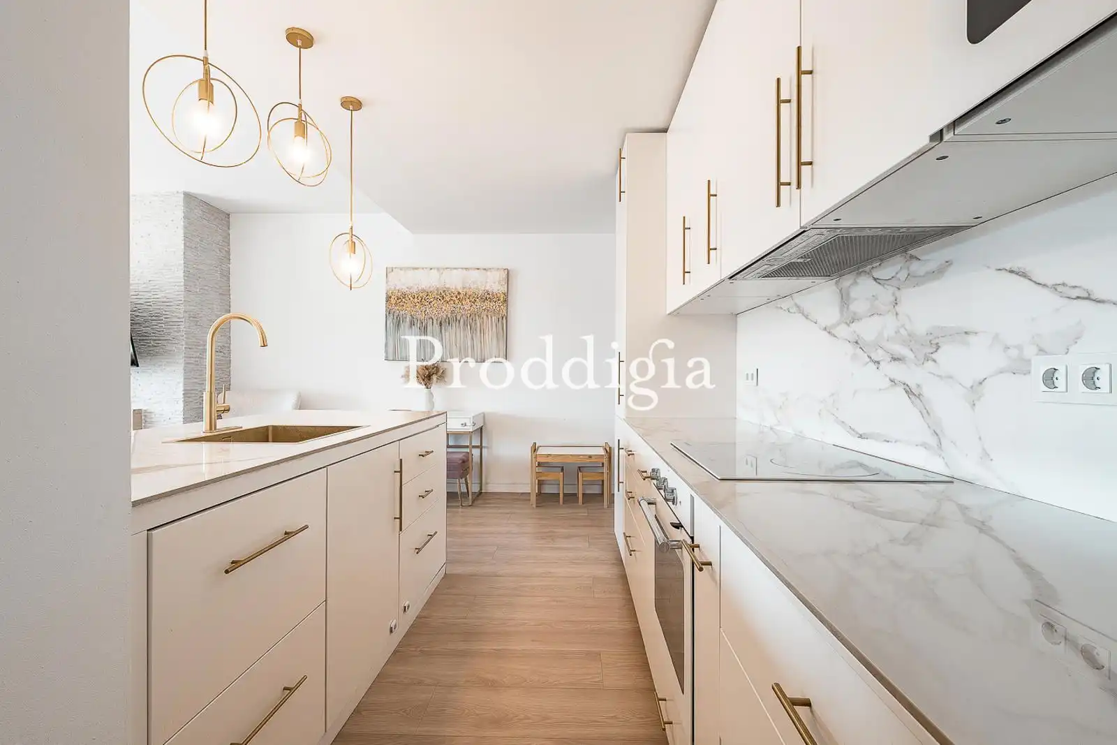Kitchen of Attic for sale in Barcelona  with Air Conditioner, Heating and Terrace
