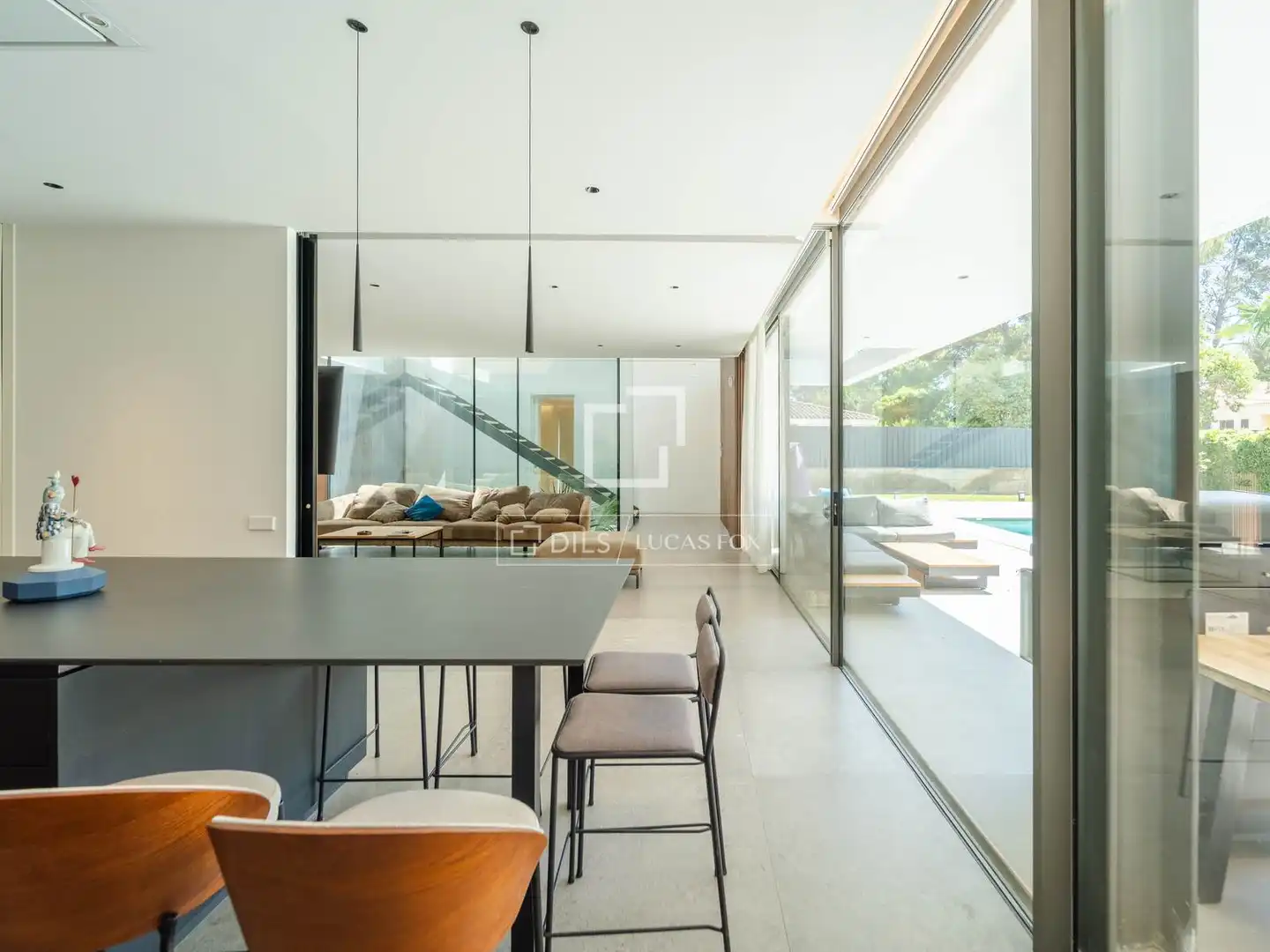 Sala de estar de Casa o chalet en venta en Godella con Aire acondicionado, Calefacción y Jardín privado