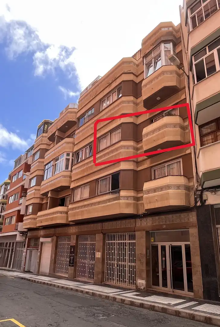 Vista exterior de Pis en venda en Las Palmas de Gran Canaria amb Balcó