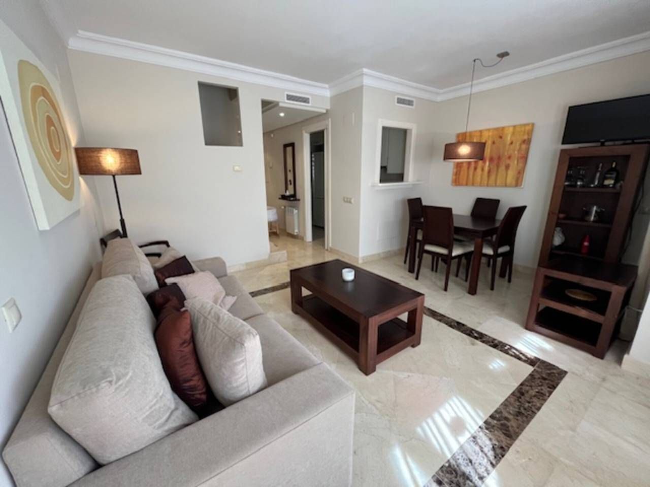Living room of House or chalet for sale in San Javier  with Air Conditioner, Heating and Private garden
