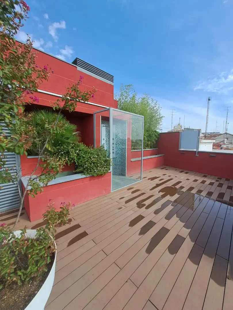 Terraza de Piso para compartir en Madrid con Aire acondicionado, Calefacción y Terraza