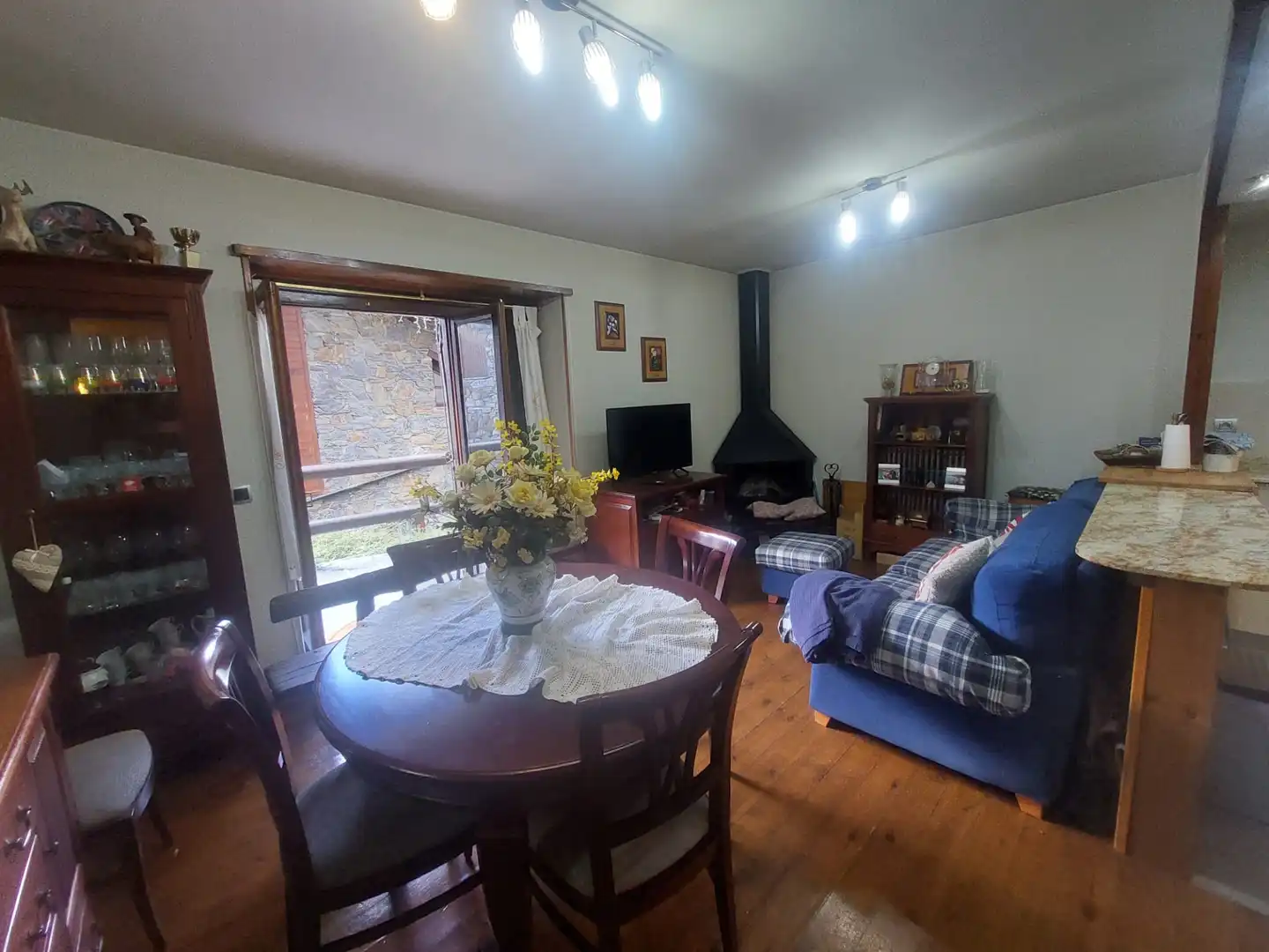 Sala de estar de Apartamento en venta en Canillo con Calefacción, Parquet y Terraza