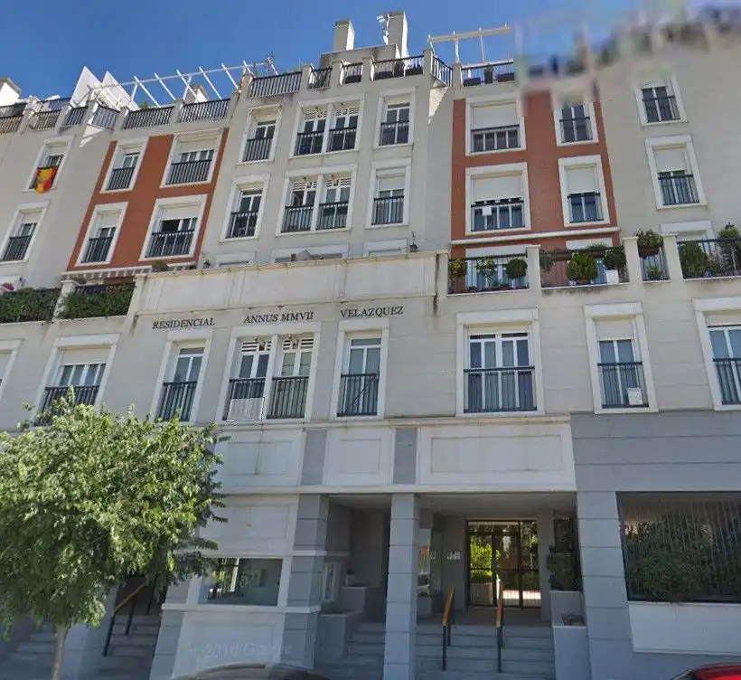 Exterior view of Flat for rent to own in  Madrid Capital  with Air Conditioner, Heating and Private garden