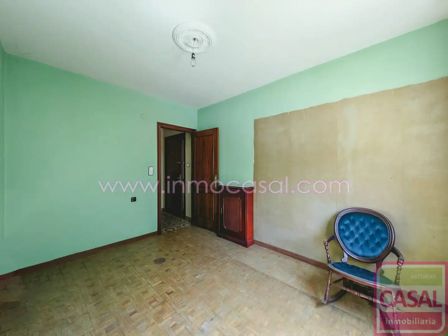 Bedroom of Flat for sale in San Martín del Rey Aurelio  with Heating and Terrace