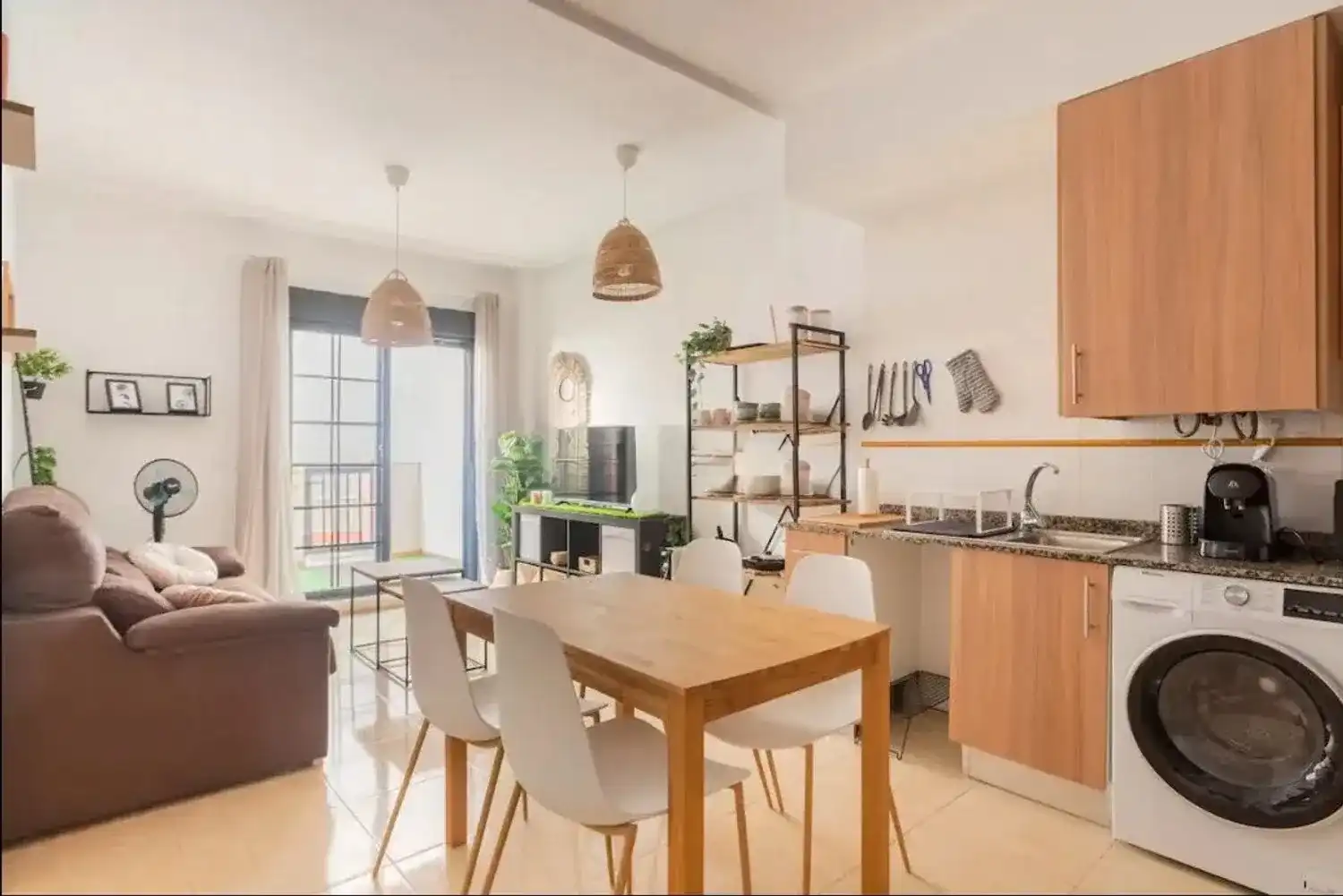 Kitchen of Flat for sale in El Campello  with Air Conditioner, Heating and Private garden