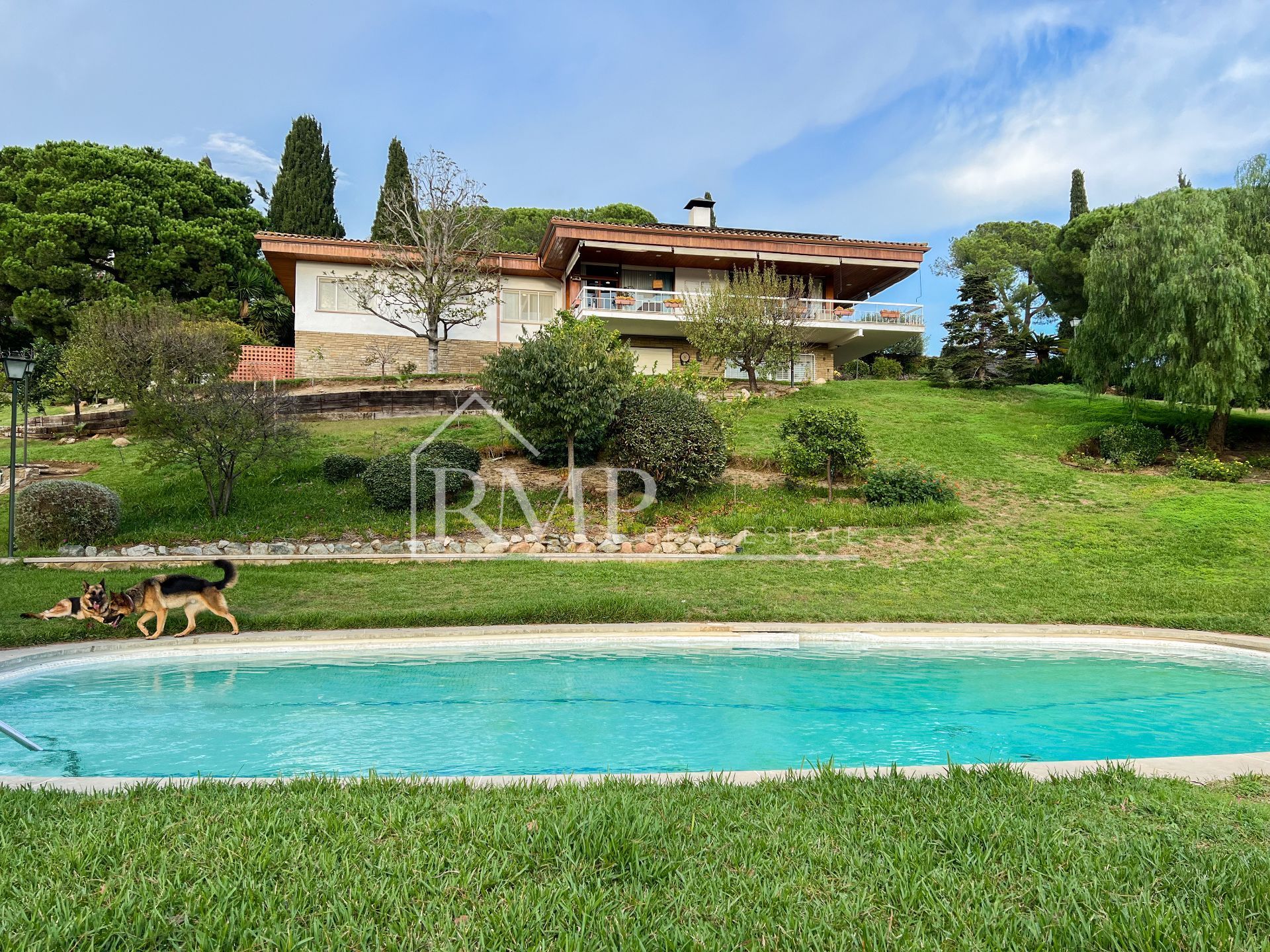 Exterior view of House or chalet for sale in Sant Andreu de Llavaneres  with Private garden, Terrace and Storage room