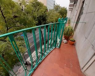 Balcony of Flat for sale in  Madrid Capital  with Air Conditioner, Heating and Storage room