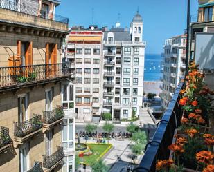 Vista exterior de Pis de lloguer en Donostia - San Sebastián  amb Aire condicionat, Calefacció i Terrassa