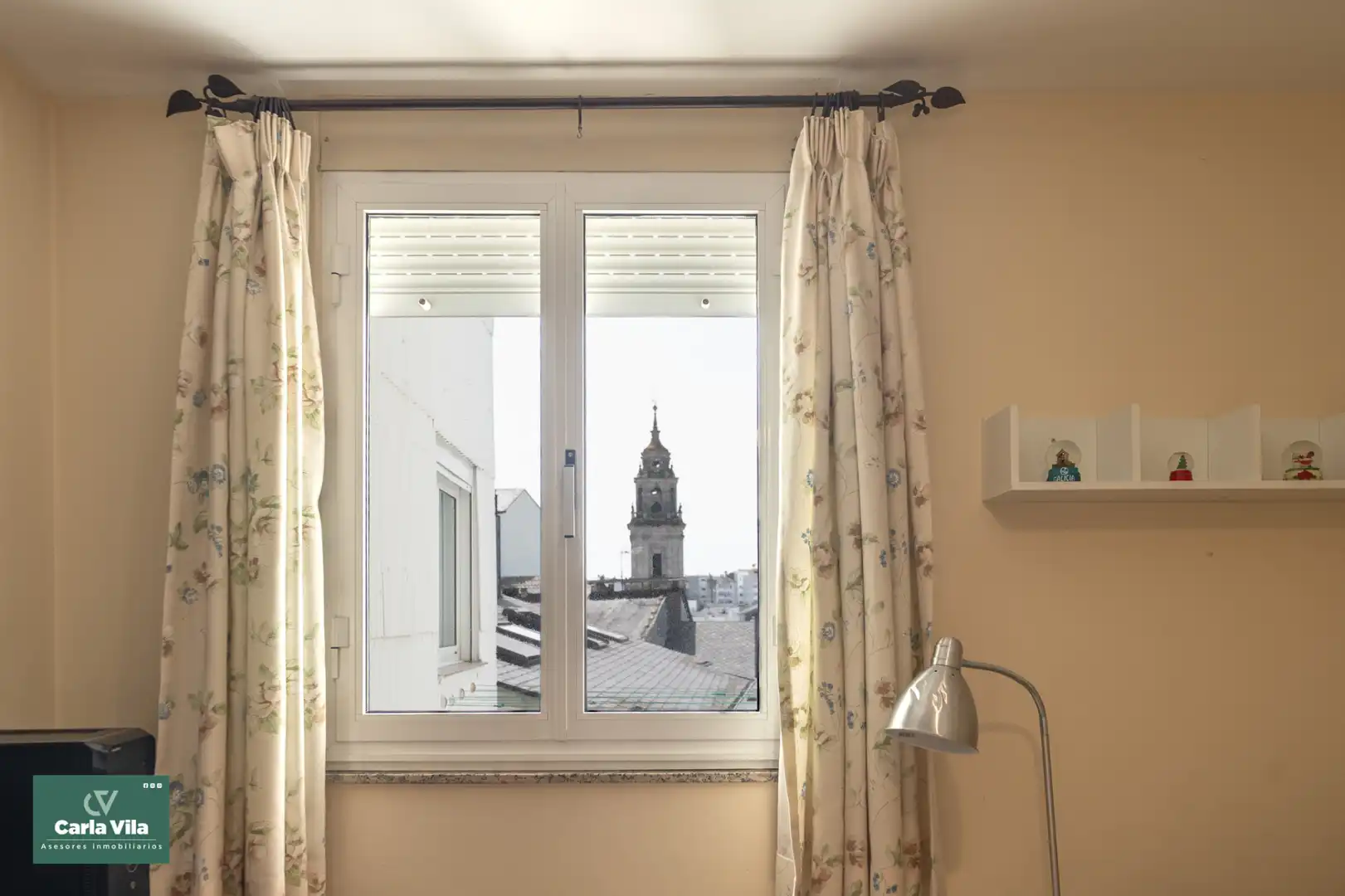 Bedroom of Flat for sale in Lugo  with Heating, Parquet flooring and Furnished