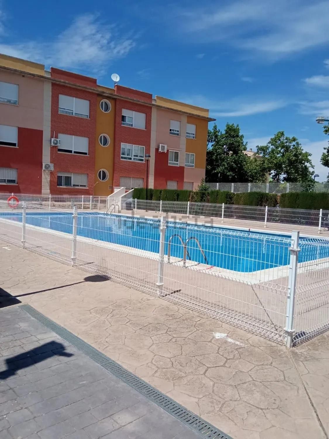 Swimming pool of Flat for sale in Ciudad Real Capital  with Heating, Private garden and Furnished