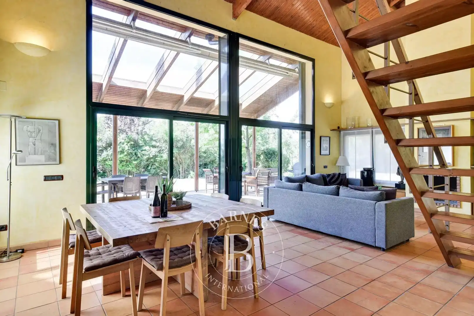 Living room of Country homes for sale in Capmany  with Heating, Private garden and Swimming Pool