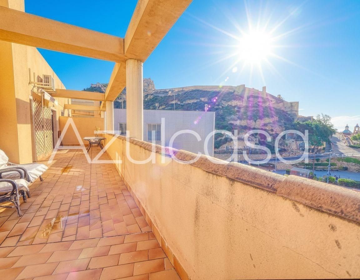 Terraza de Ático en venta en Alicante / Alacant con Aire acondicionado, Parquet y Terraza