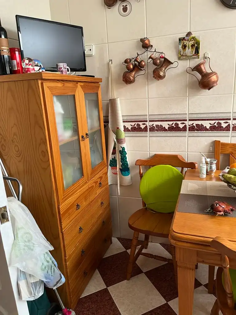 Kitchen of Flat for sale in Torrevieja  with Terrace, Furnished and Oven