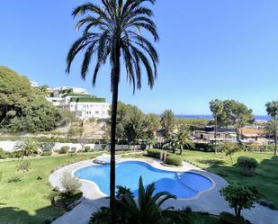 Jardí de Apartament en venda en Calvià amb Aire condicionat, Piscina i Moblat