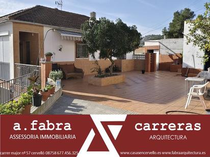 Exterior view of House or chalet for sale in Vallirana  with Air Conditioner, Heating and Private garden