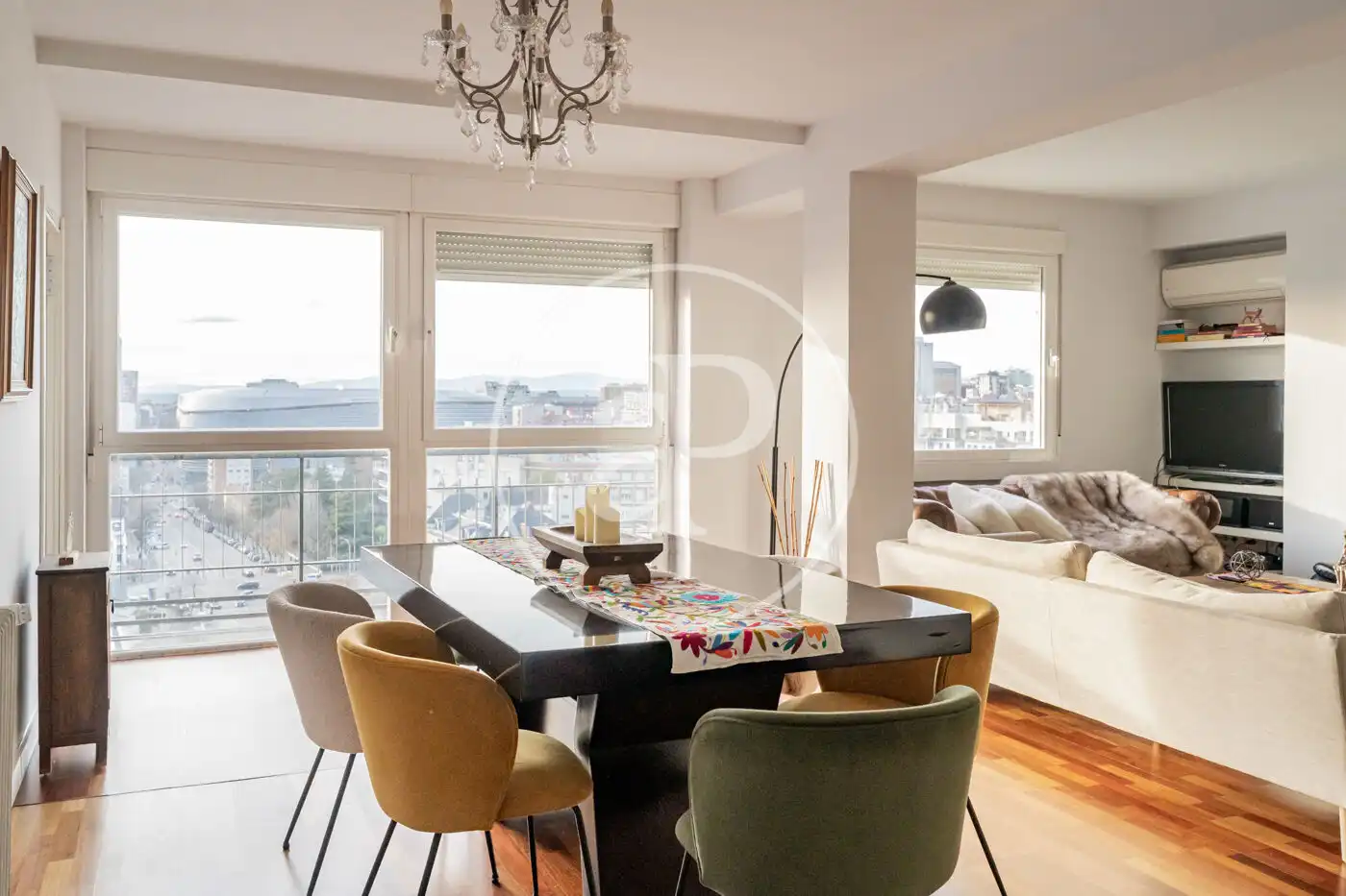 Esszimmer von Wohnung zum Verkauf in Madrid mit Klimaanlage und Heizung