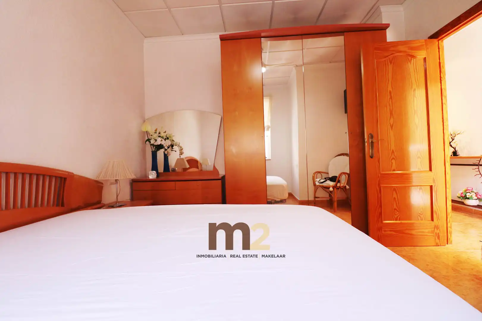 Schlafzimmer von Einfamilien-Reihenhaus zur Miete in Guardamar del Segura mit Klimaanlage, Heizung und Möbliert