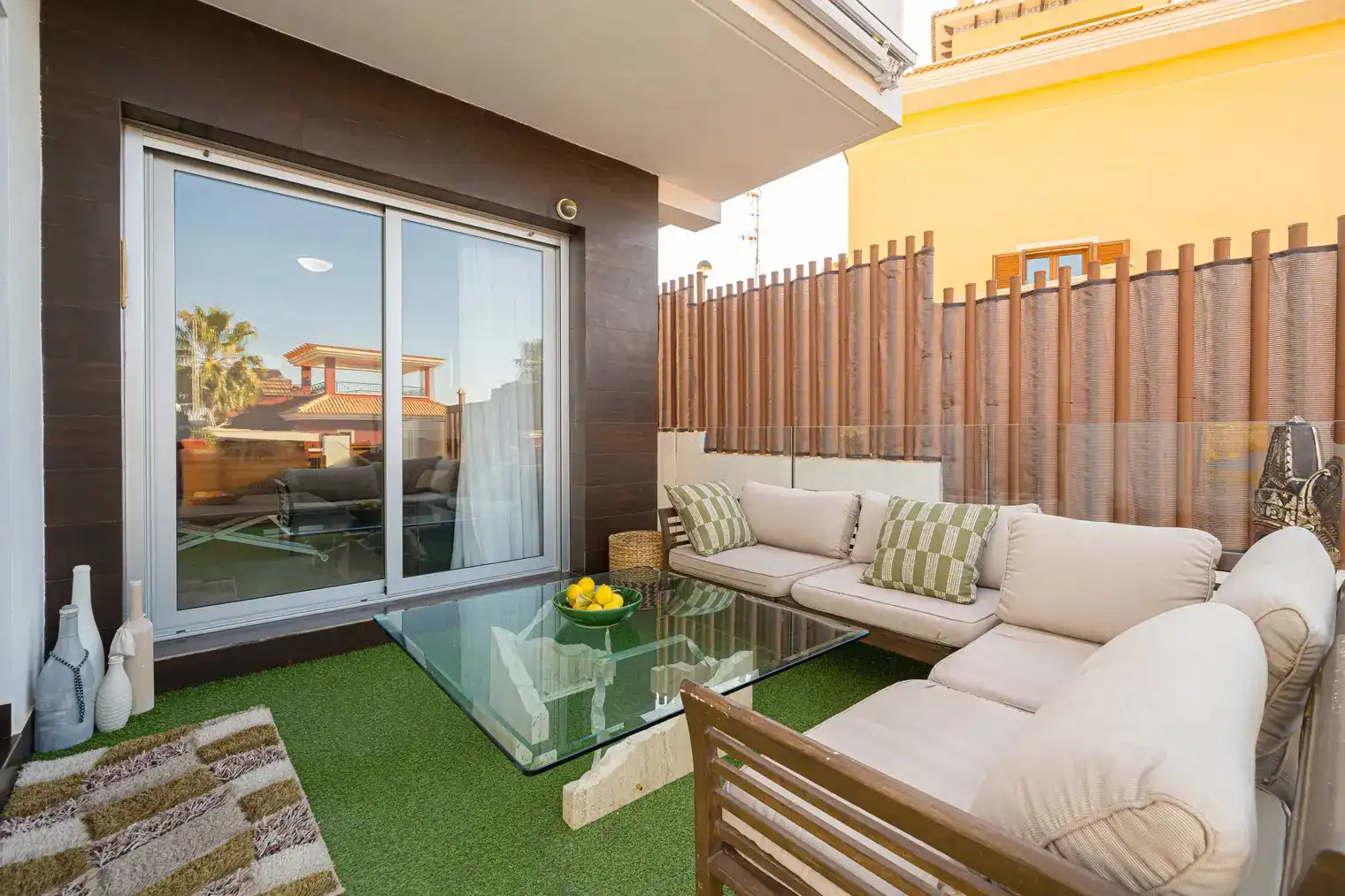 Terraza de Casa o chalet en venta en Finestrat con Aire acondicionado, Calefacción y Jardín privado