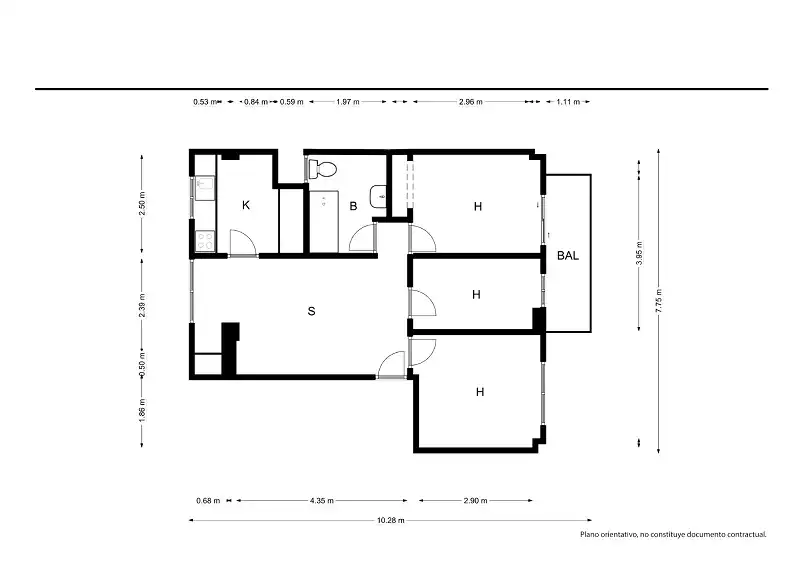Piso en venta en Torrent