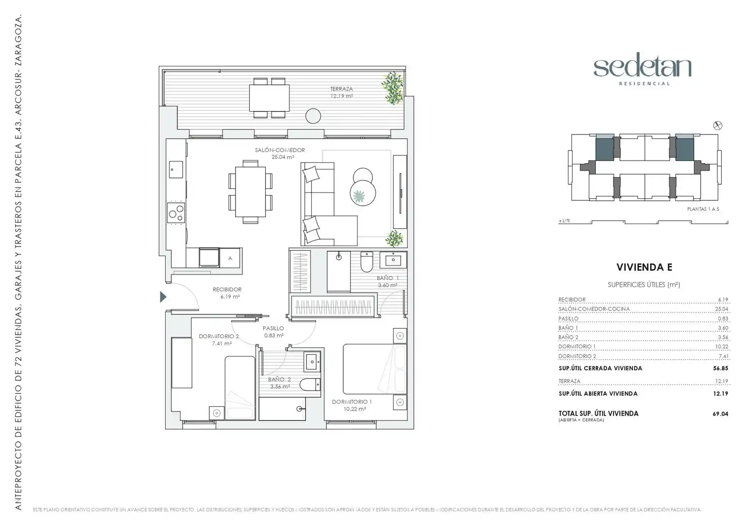 Piso en venta en Zaragoza con Calefacción, Jardín privado y Trastero