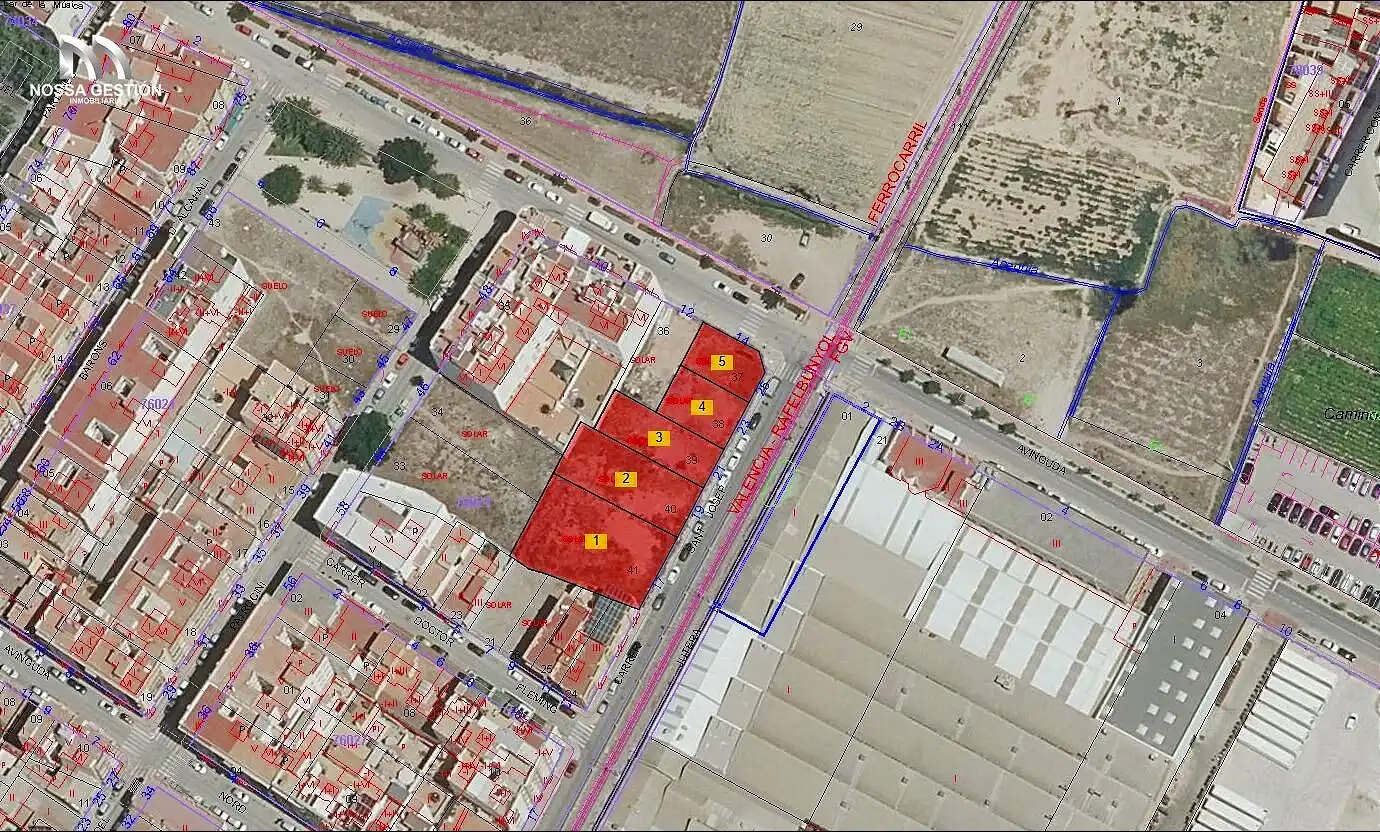 Vista exterior de Residencial en venta en Foios, Valencia