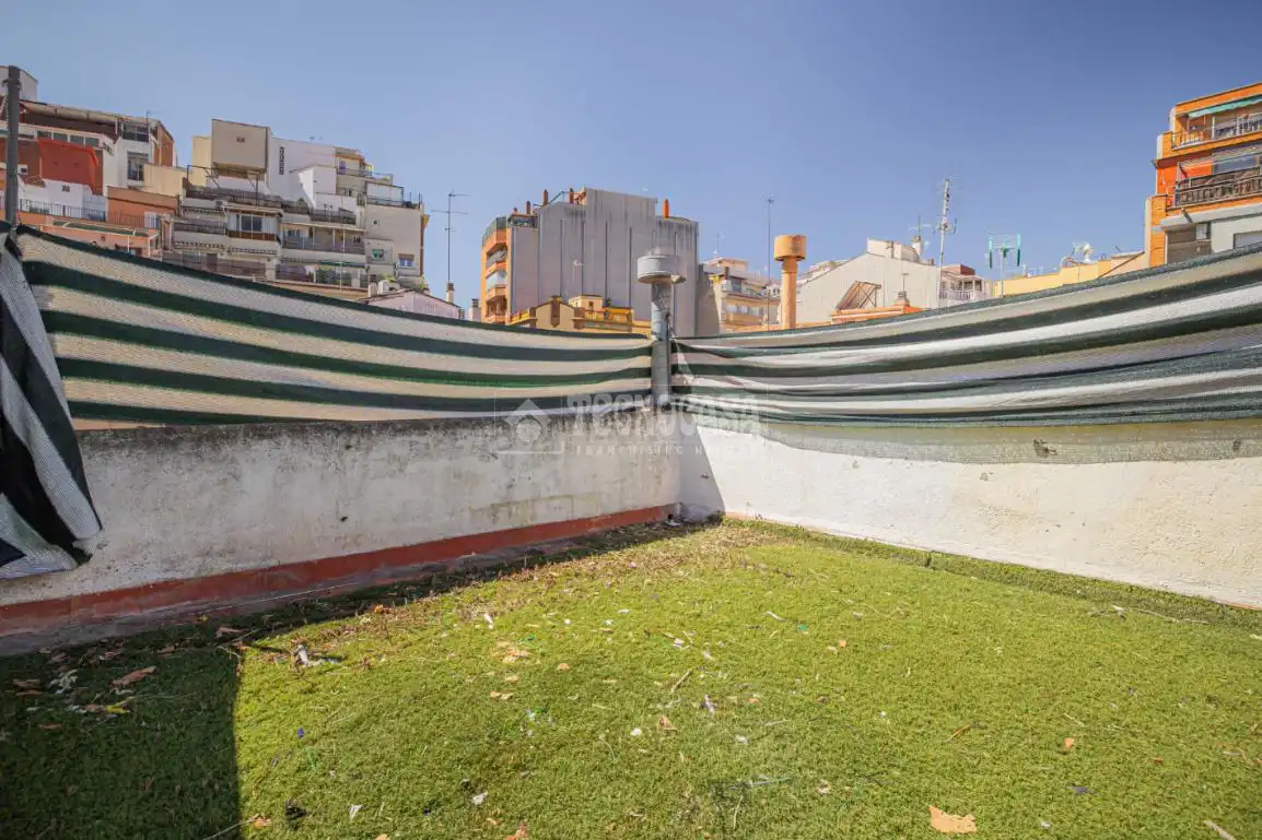 Jardín de Casa adosada en venta en Barcelona