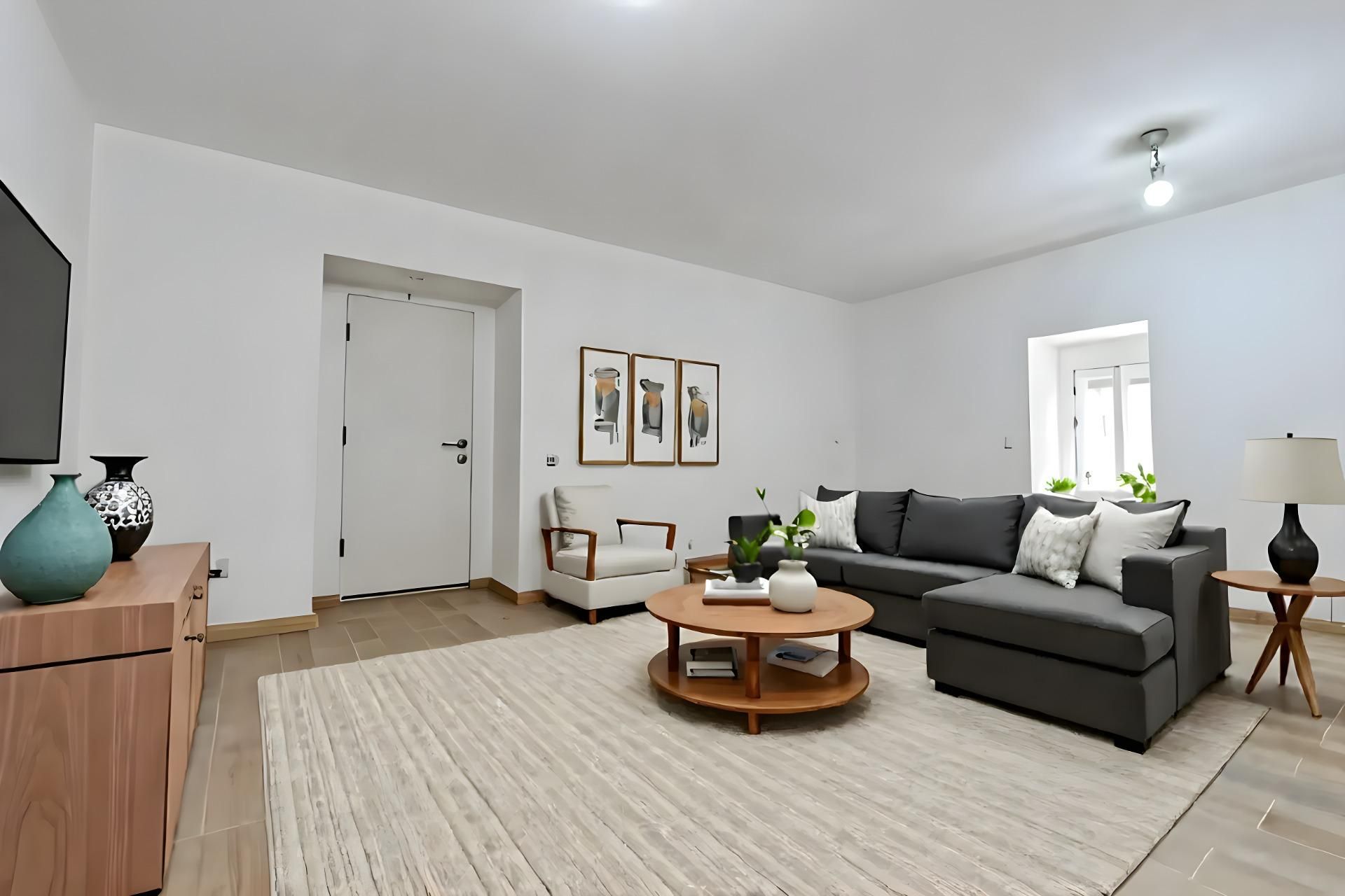 Sala d'estar de Casa adosada en venda en Santa María de Guía de Gran Canaria amb Balcó