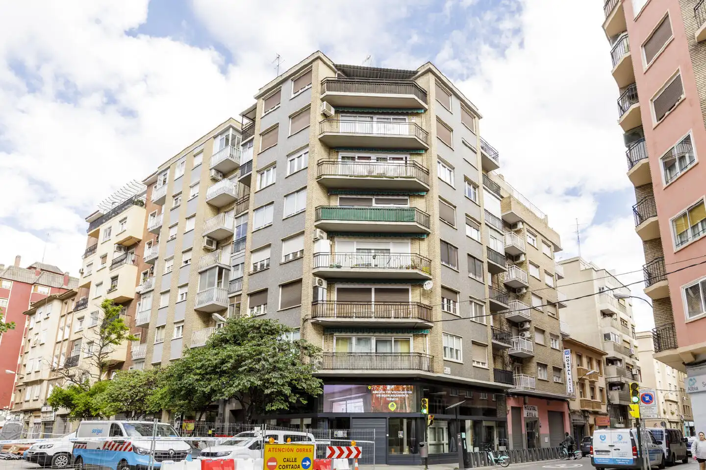 Vista exterior de Piso en venta en Zaragoza