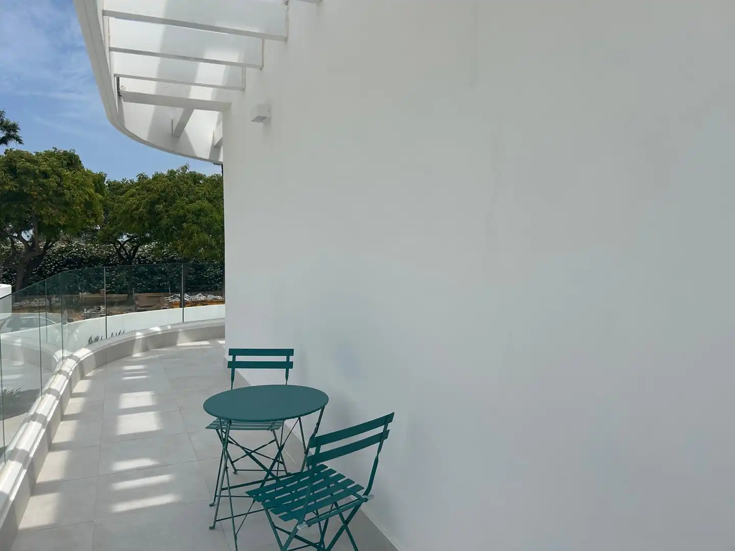 Terrassa de Apartament de lloguer en Chipiona amb Aire condicionat, Calefacció i Terrassa