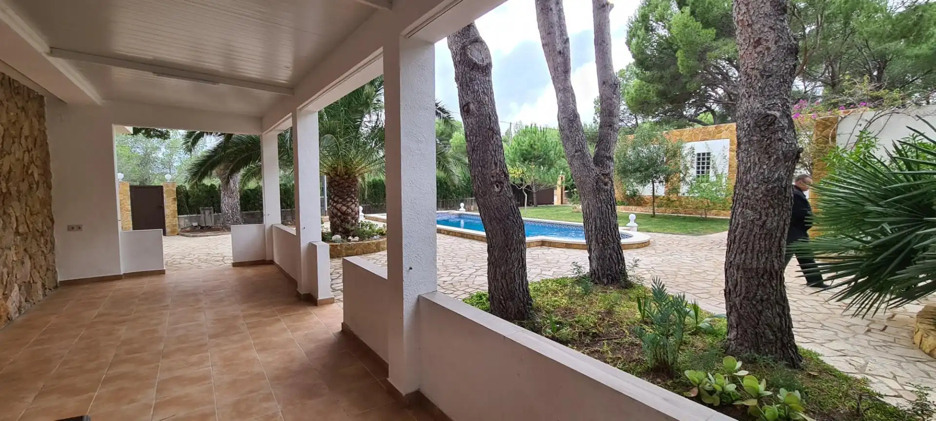 Terrassa de Casa o xalet en venda en L'Ametlla de Mar  amb Aire condicionat, Calefacció i Jardí privat