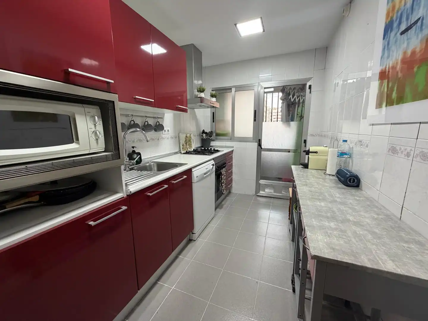 Kitchen of Flat for sale in Valencia  with Air Conditioner and Heating