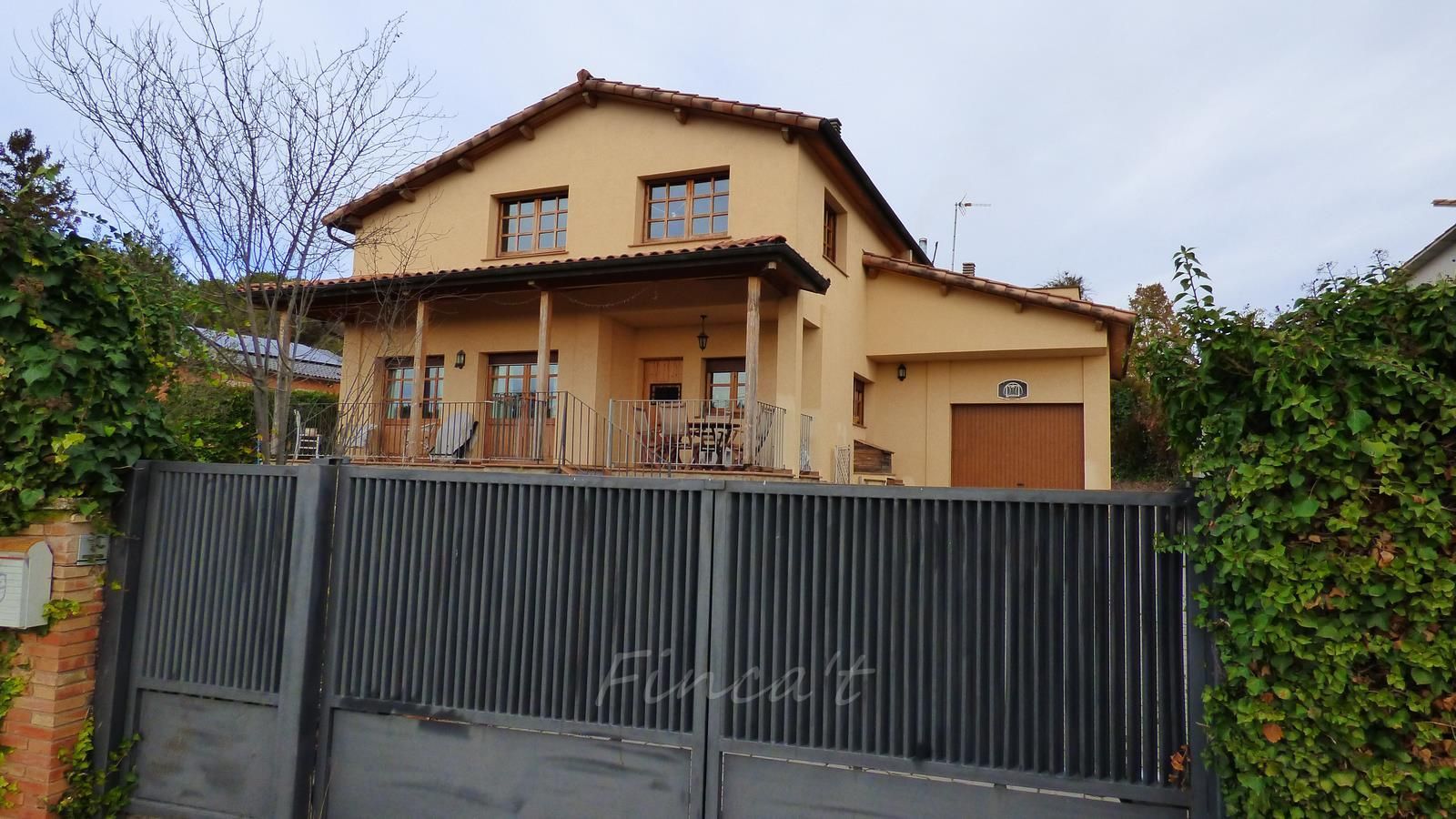 Exterior view of House or chalet for sale in Moià  with Storage room