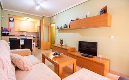 Living room of Flat for sale in Santa Pola  with Air Conditioner, Terrace and Storage room