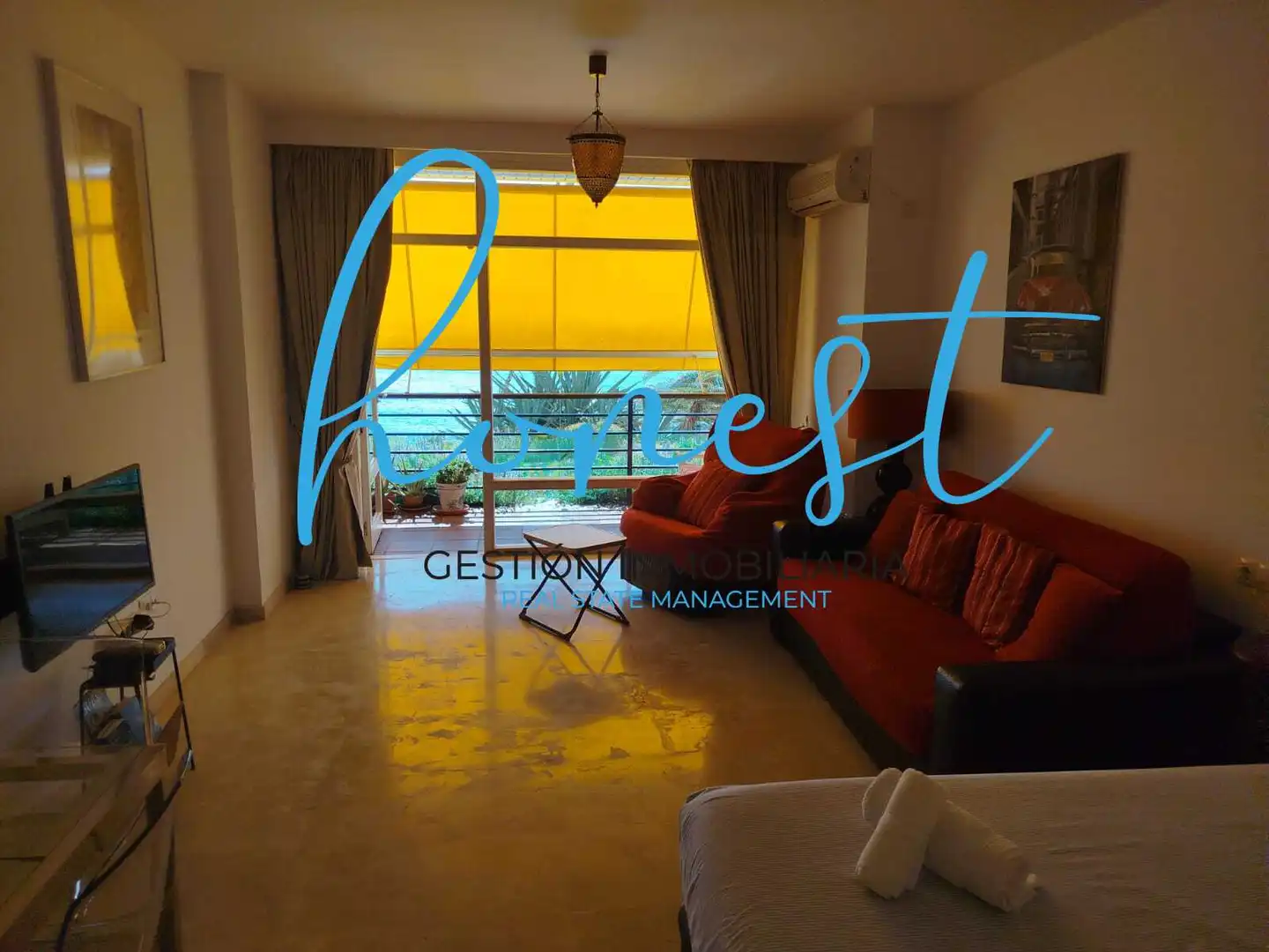Wohnzimmer von Loft zum Verkauf in Torremolinos mit Klimaanlage, Terrasse und Möbliert