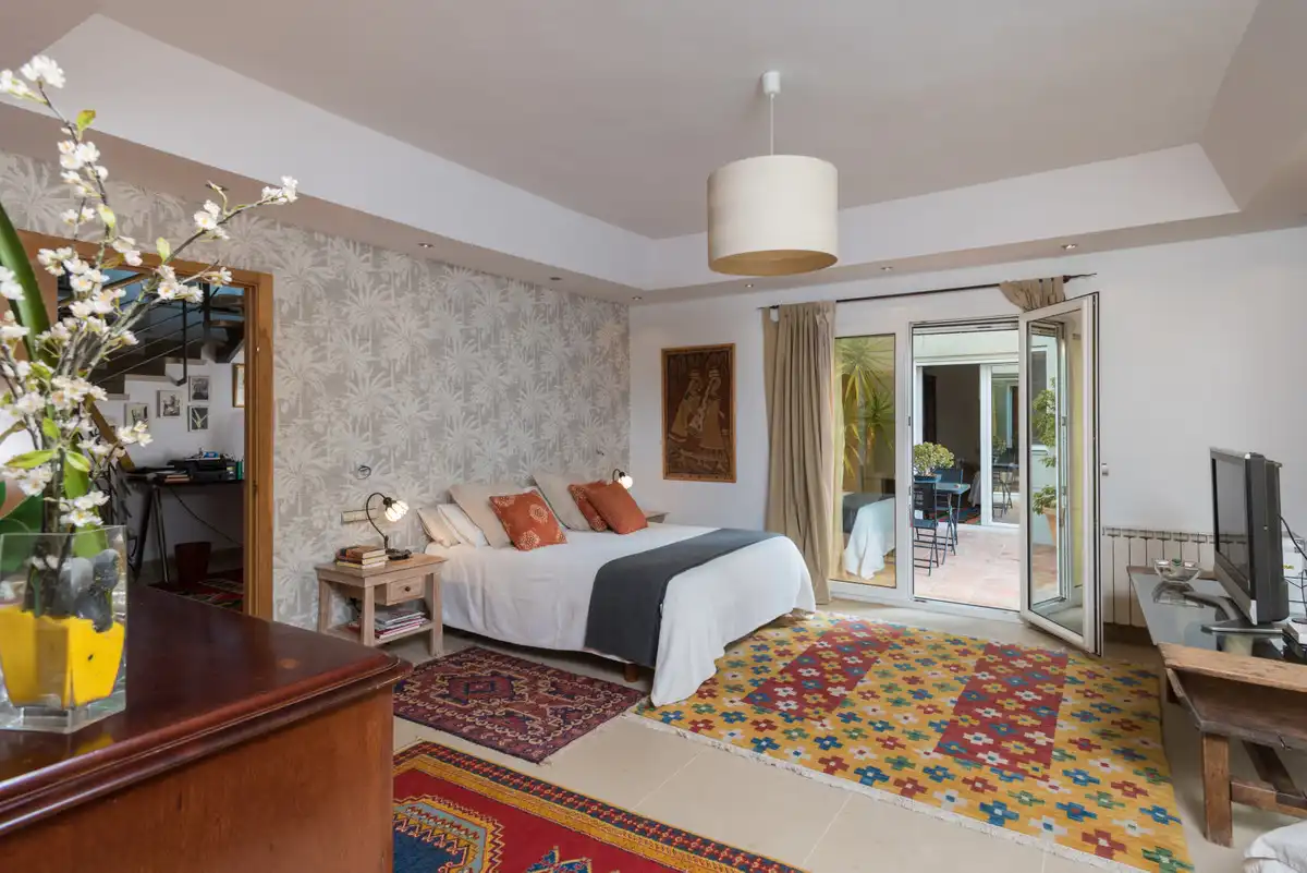 Bedroom of Houses for rent in Marbella  with Air Conditioner, Private garden and Terrace