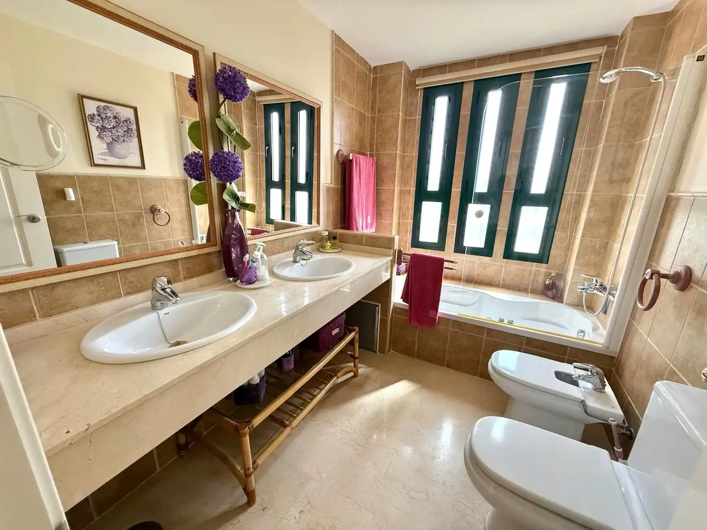 Baño de Apartamento en venta en Finestrat con Aire acondicionado, Terraza y Trastero